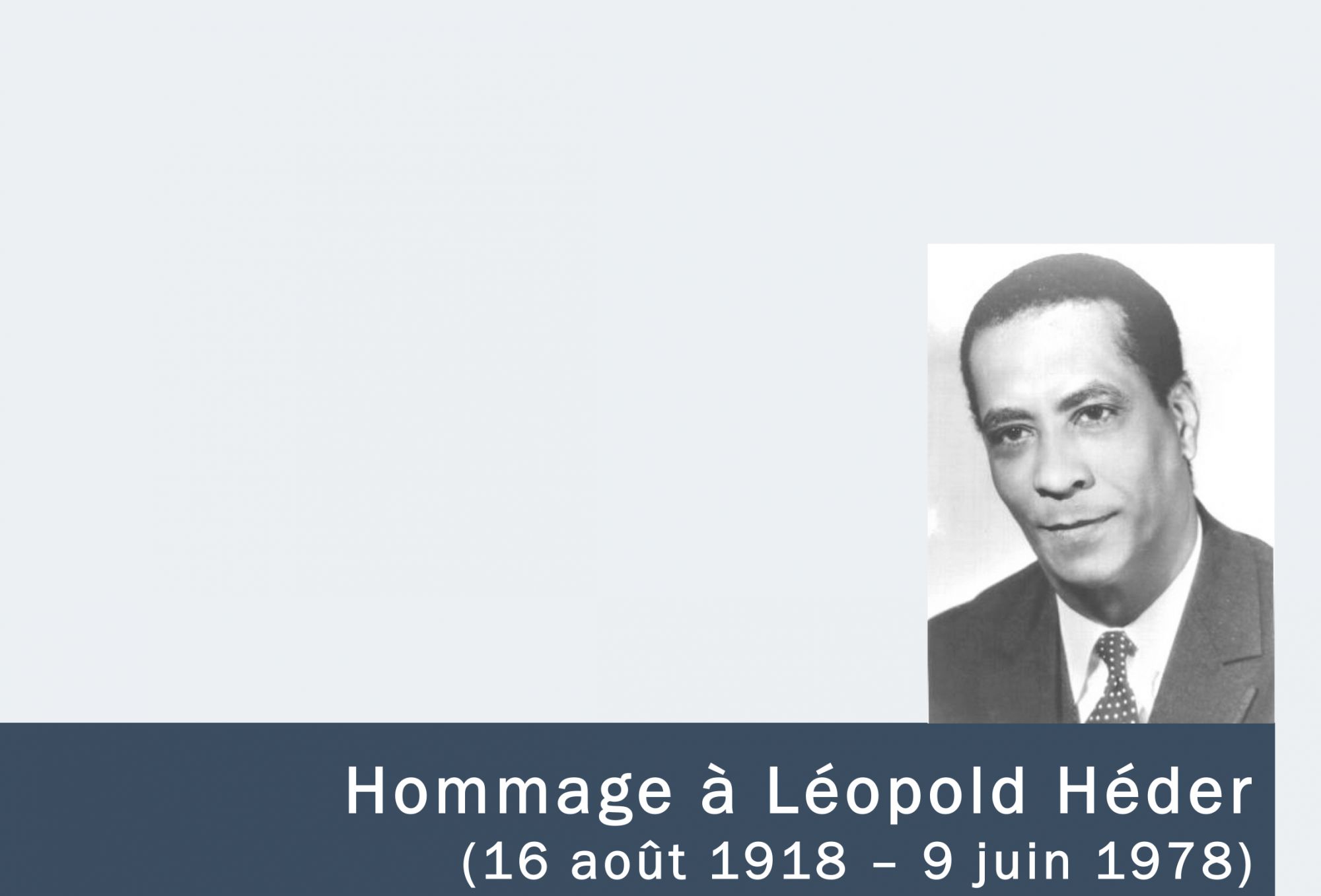 Hommage à Léopold Héder : Itinéraire d’un homme libre